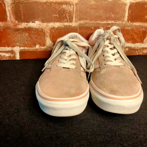 Vans Kids Shoes Size 5 Pink Skateboarding Suede - Picture 2 of 7